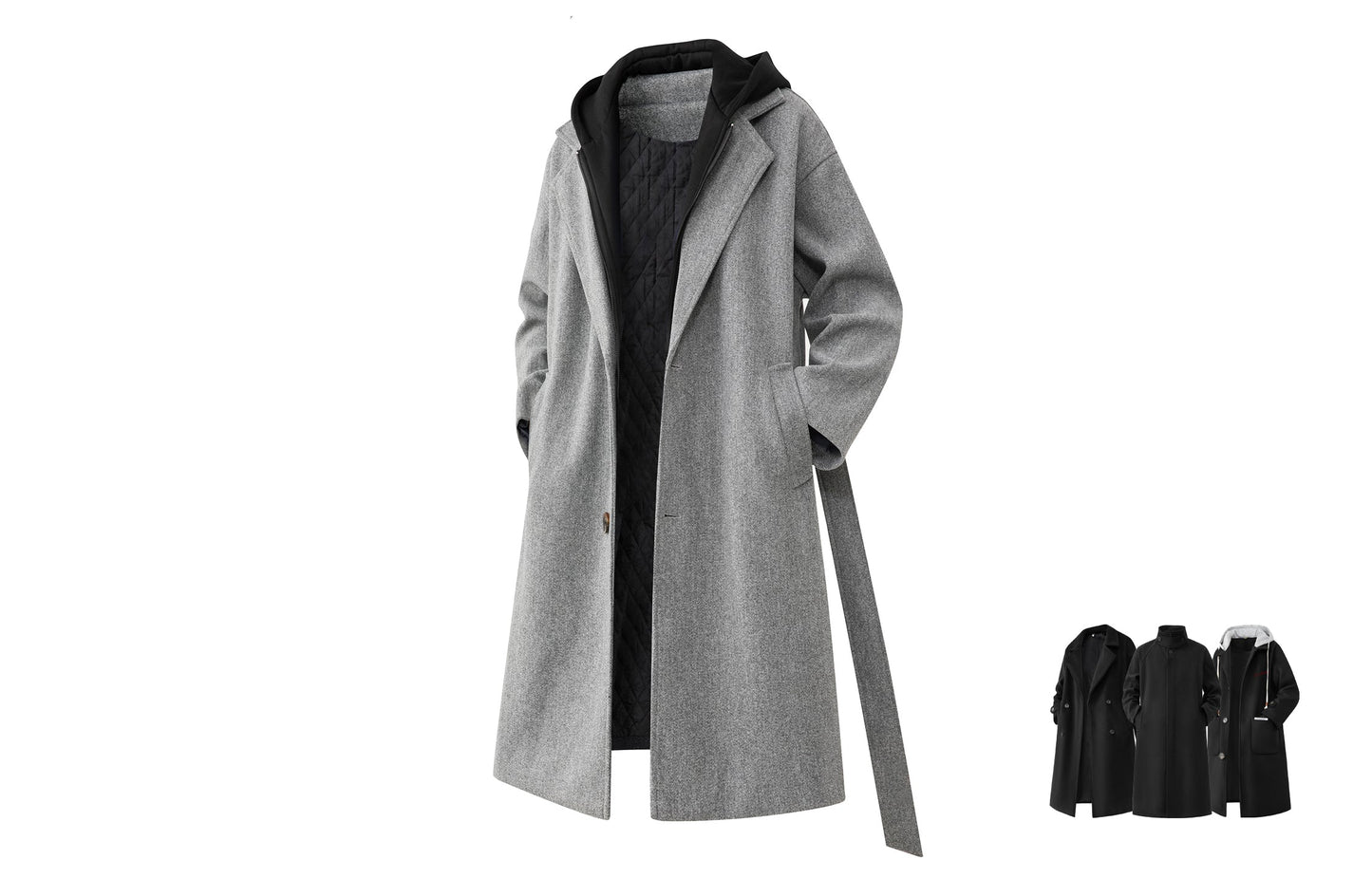 Пальто мужское David Beken