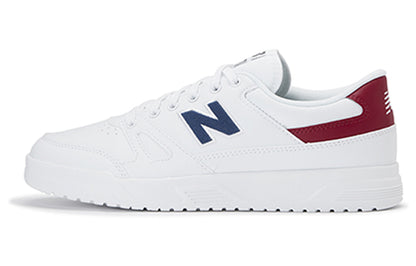 Erkaklar va ayollar uchun oq, qizil va koʻk New Balance NB CT20 past qirrali shimlar