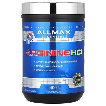 Спортивное питание ALLMAX Essentials, аргинин гидрохлорид, 400 г - Boxette Shop