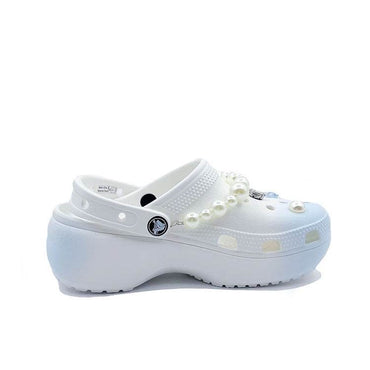 Шлепанцы женские Crocs Baya Platform Clog Butterfly Flower - Boxette Shop