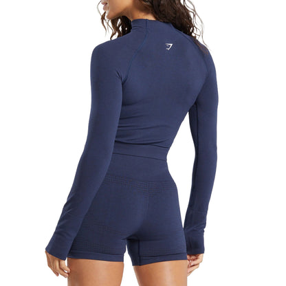 Лонгслив спортивный женский Gymshark Vital Seamless 2.0