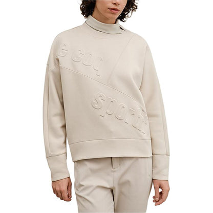 Le coq le coq sportif gold label seriyali brend logotipi naqsh dizayni qulay issiq kiyim dumaloq bo'yinli sport pullover sviteri ayollar modellari