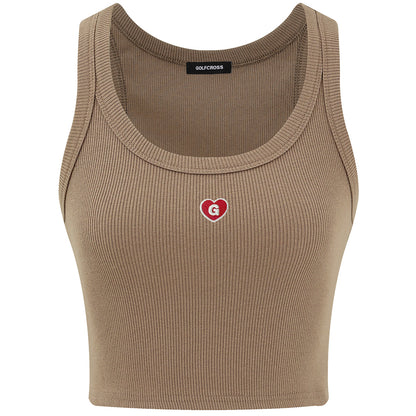 Golfkrossning asosiy modellari kashtado'zlikni yaxshi ko'radi tashqi kiyim yengsiz kamzulga kalta shirin salqin uslubdagi achchiq qizning pastki ichki qismi yuqori yelek ayollar