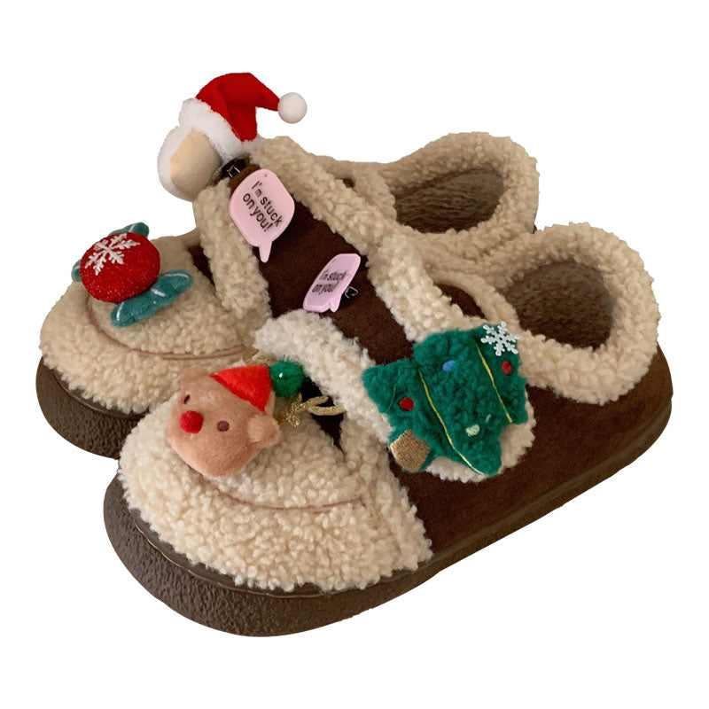 Тапочки детские Fuxi Santa Claus