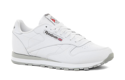Reebok klassik teri retro tasodifiy krossovkalari past ustki krossovkalar oq
