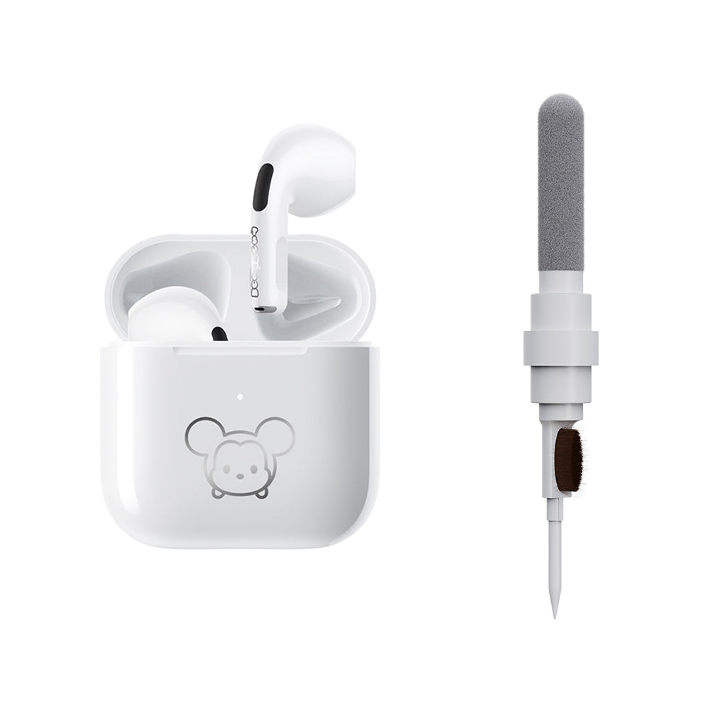 Disney Disney F11 talabalar partiyasida sport bilan shug‘ullanuvchi tejamkor yarim quloq ichidagi qo‘ng‘iroq shovqinini bekor qiluvchi haqiqiy simsiz Bluetooth eshitish vositasi bo‘lishi kerak.