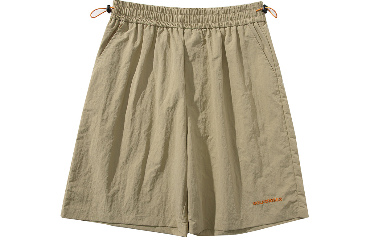 Golfkross rangli to'qnashuv harflari logotipi kashtado'zlik erkin beshta sport ish shimlari bir xil paragrafli erkaklar va ayollar