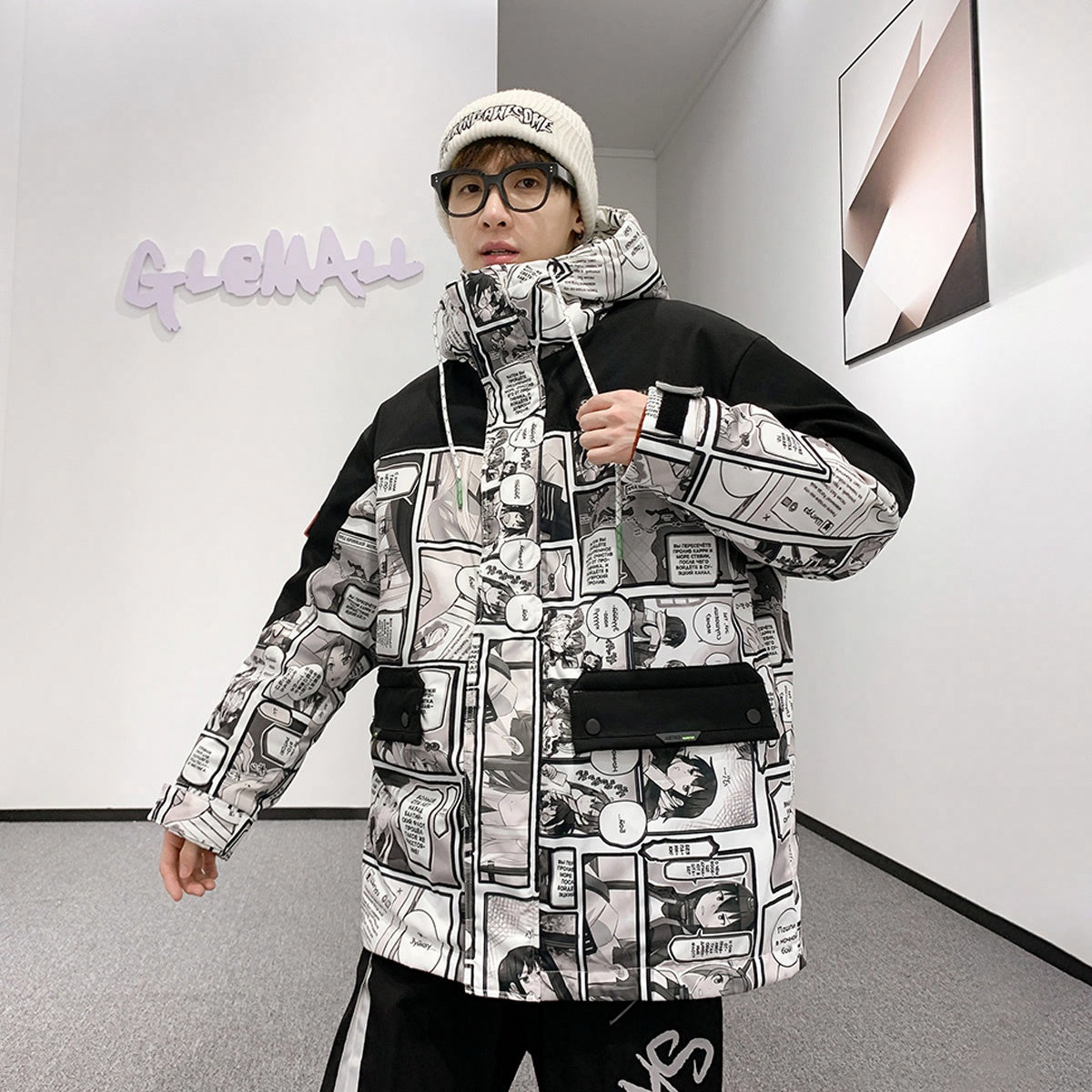 Пуховик мужской 7 SEVFUN Graphic Parka