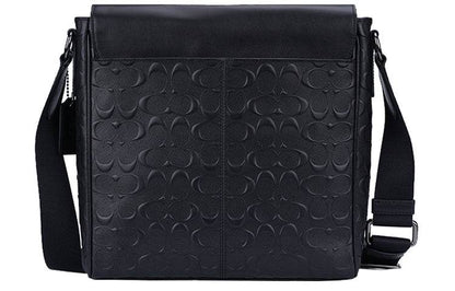 Сумка мужская Coach Houston 27 Embossed Leather Map S - Boxette Shop