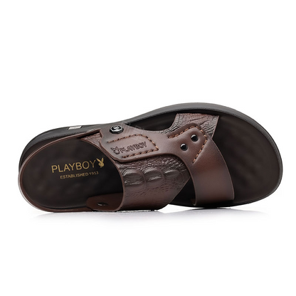 Playboy kundalik charm erkaklar sandallari