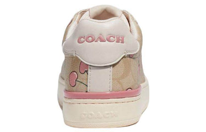 Кроссовки женские Coach Heart Cherry Print Low Top - Boxette Shop