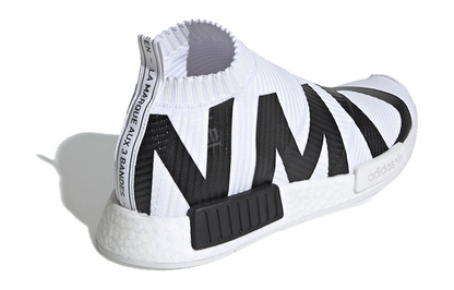 Adidas originals nmd cs1 primeknit удобные и универсальные нескользящая легкая низкопробная повседневная обувь мужские и женские модели белый