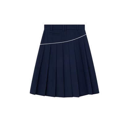 Le coq le coq sportif yengil vaznli sport tennisi plili yubka ayollar uchun oddiy kalta yubka