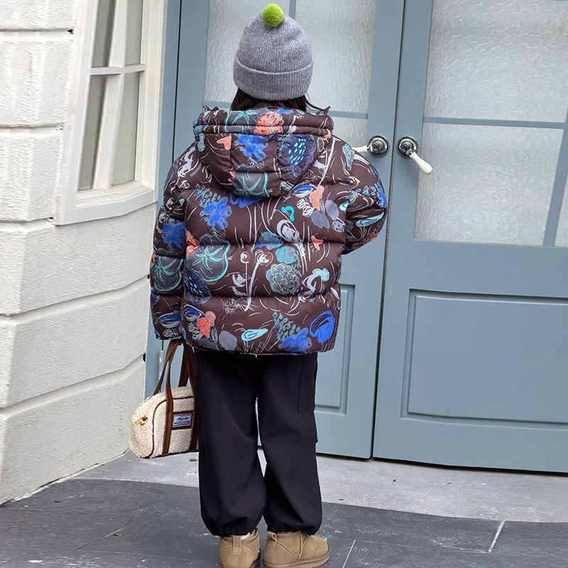 Пуховик детский Colorful