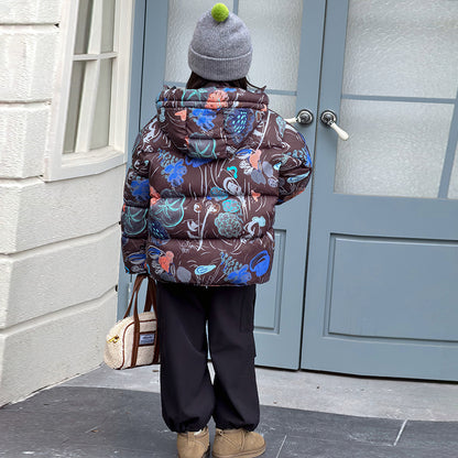 Пуховик детский Colorful