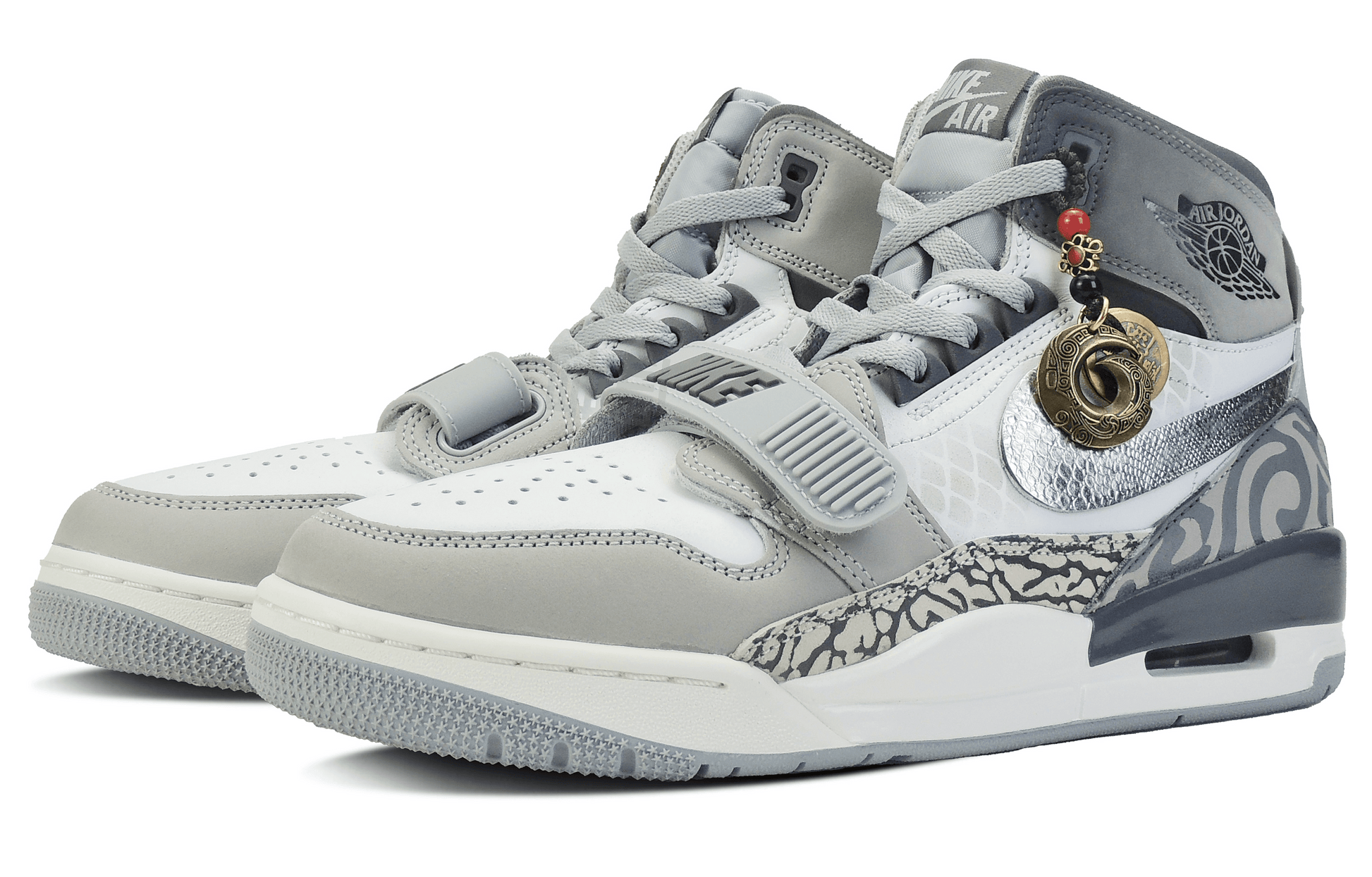Кроссовки мужские Jordan legacy silver - Boxette Shop