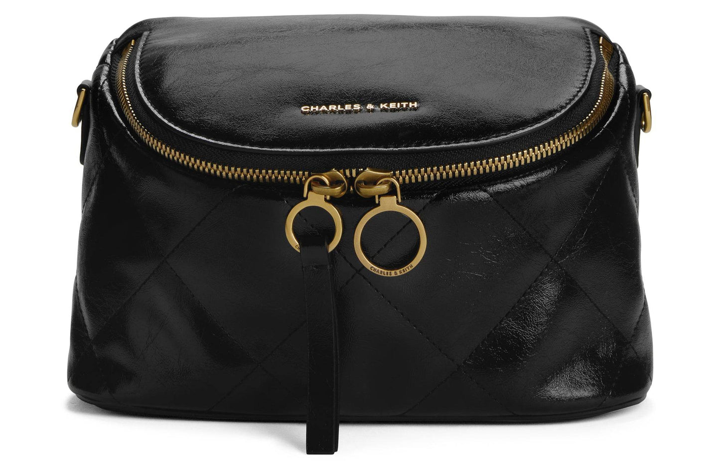 Сумка женская Charles&Keith Soft Lattice Chain S - Boxette Shop