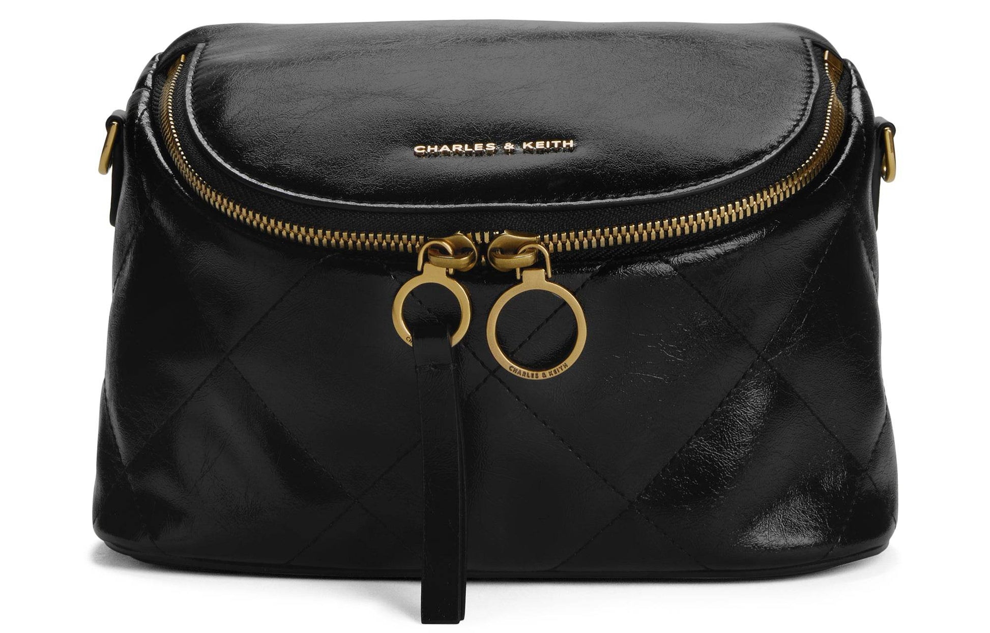 Сумка женская Charles&Keith Soft Lattice Chain S - Boxette Shop