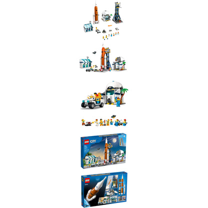 LEGO City raketa uchirish markazi (60351)