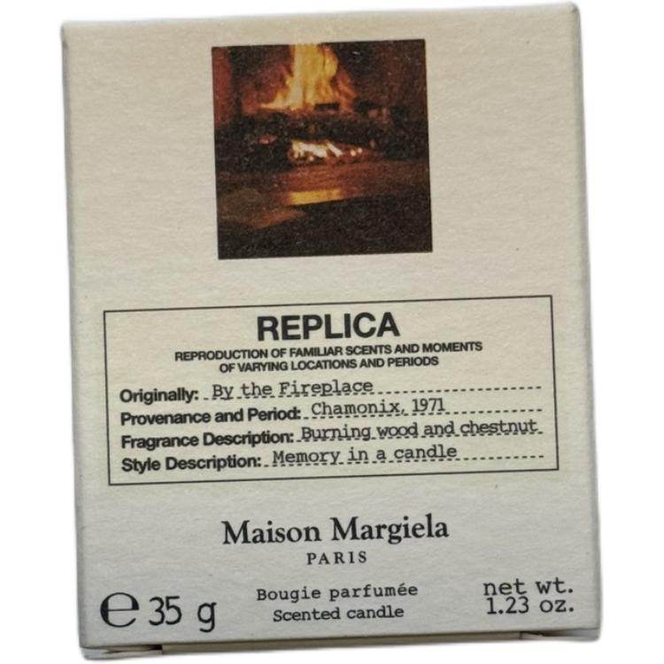 Ароматическая свеча Maison Margiela Warm Fireplace Tiny - Boxette Shop