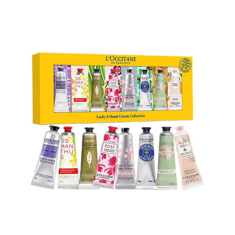 Loccitane hand cream combo care set увлажнение и восстановление 30 мл*3/30 мл*4/30 мл*8