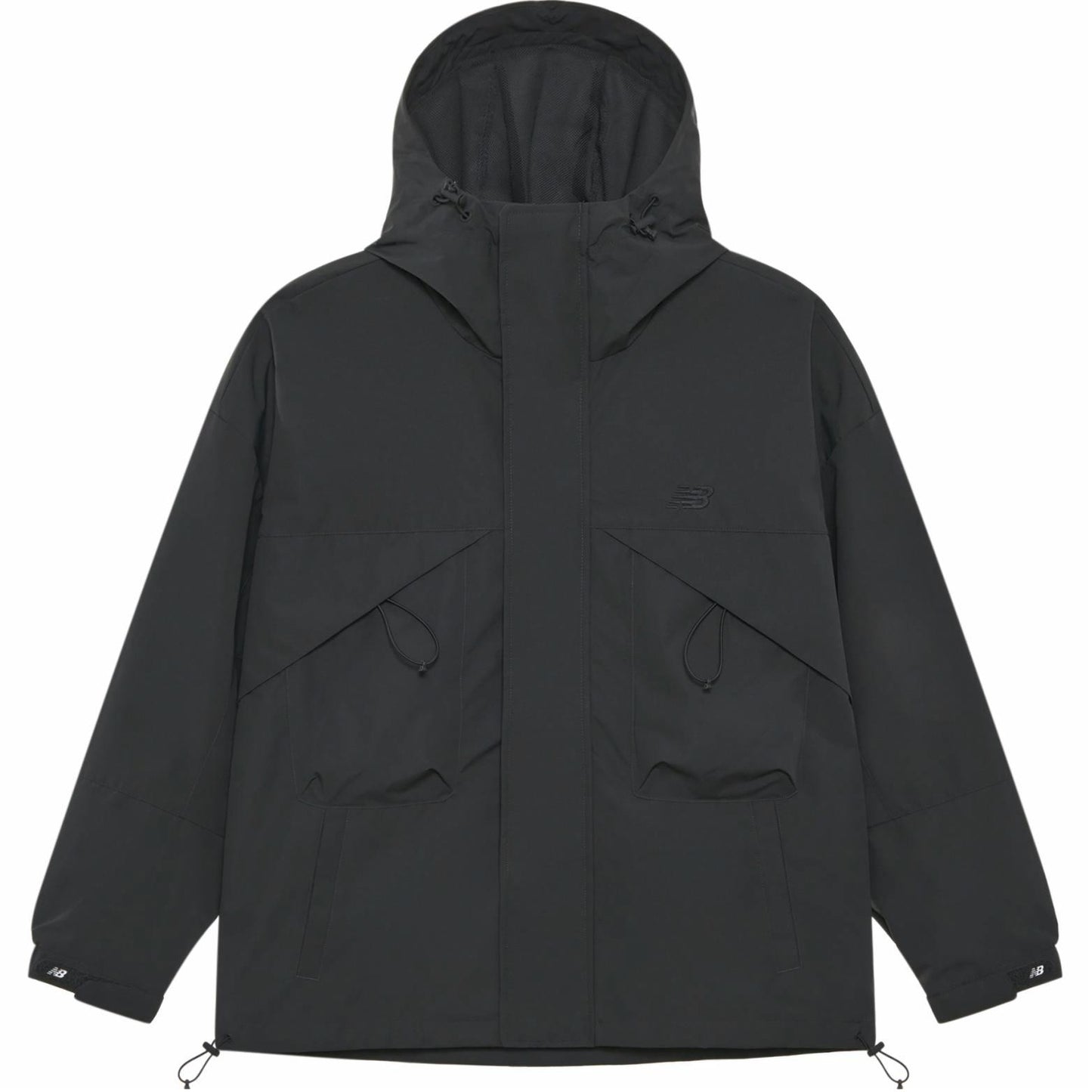 New Balance Fitness Training Erkaklar va ayollar uchun qulay nafas oladigan kundalik kurtka, antrasit qora