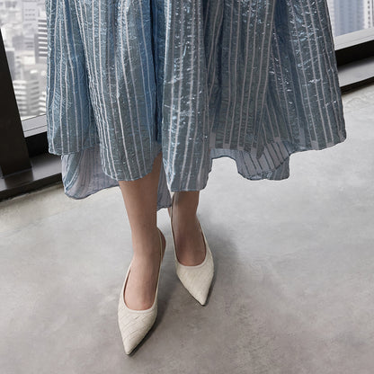 Charlz va Keyt ayollar poyabzali