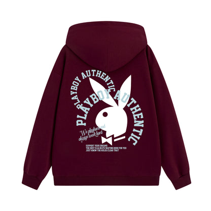 Erkaklar uchun Playboy kapshonli ko'ylagi