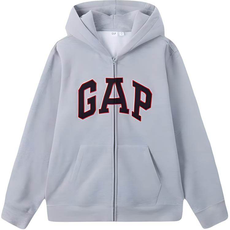 Gap разноцветные буквы логотип мягкий капюшон свободные случайные толстовка мужские и женские модели - Boxette Shop