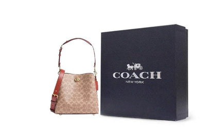 Сумка женская Coach Willow 22 Bucket Leather S - Boxette Shop