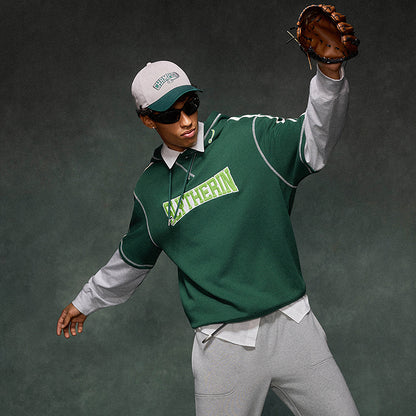 Champion x harry potter гарри поттер совместные модели fw25 пуловер с капюшоном удобный ретро классический простой универсальный мода мягкий толстовка американская версия те же модели мужчины и женщины