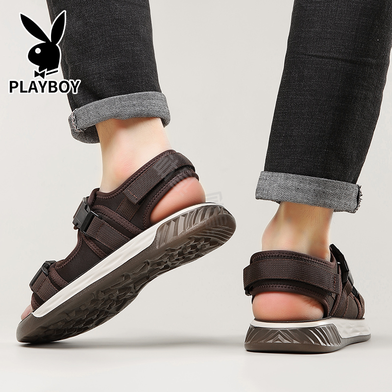 Playboy Playboy matolari moda universal plyaj sandallari erkaklar modellari