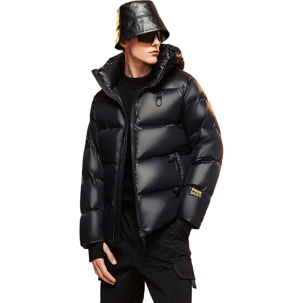 Пуховик мужской Snow Flying Black Gold