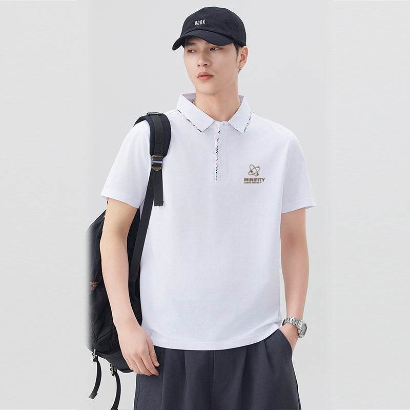 Поло мужское Minfinity Basic Logo - Boxette Shop