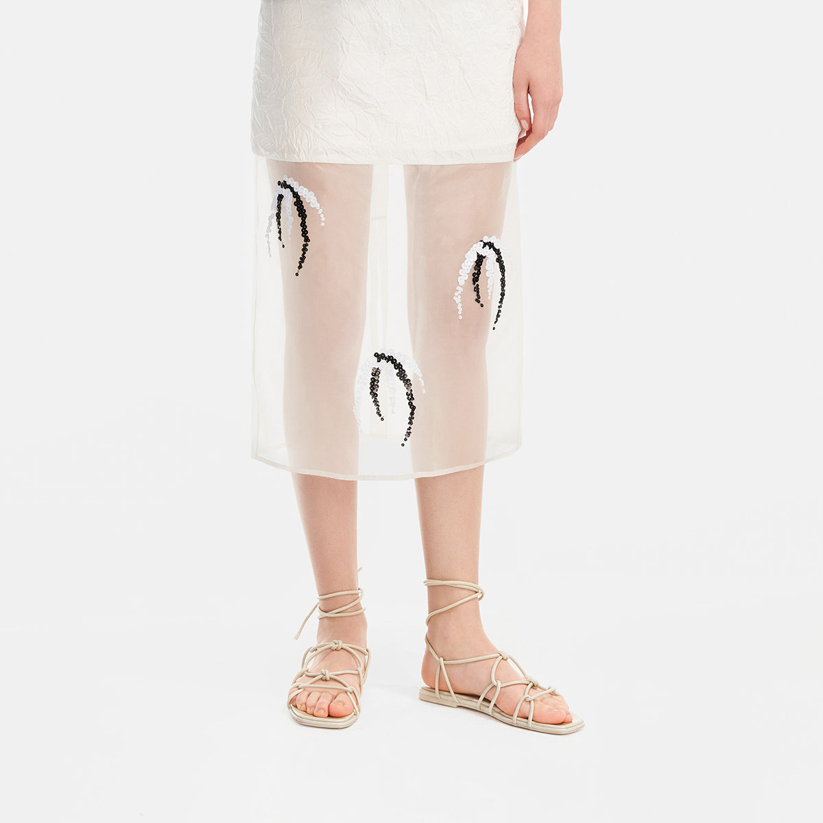 Charlz va Keyt frantsuz ayollar sandallari