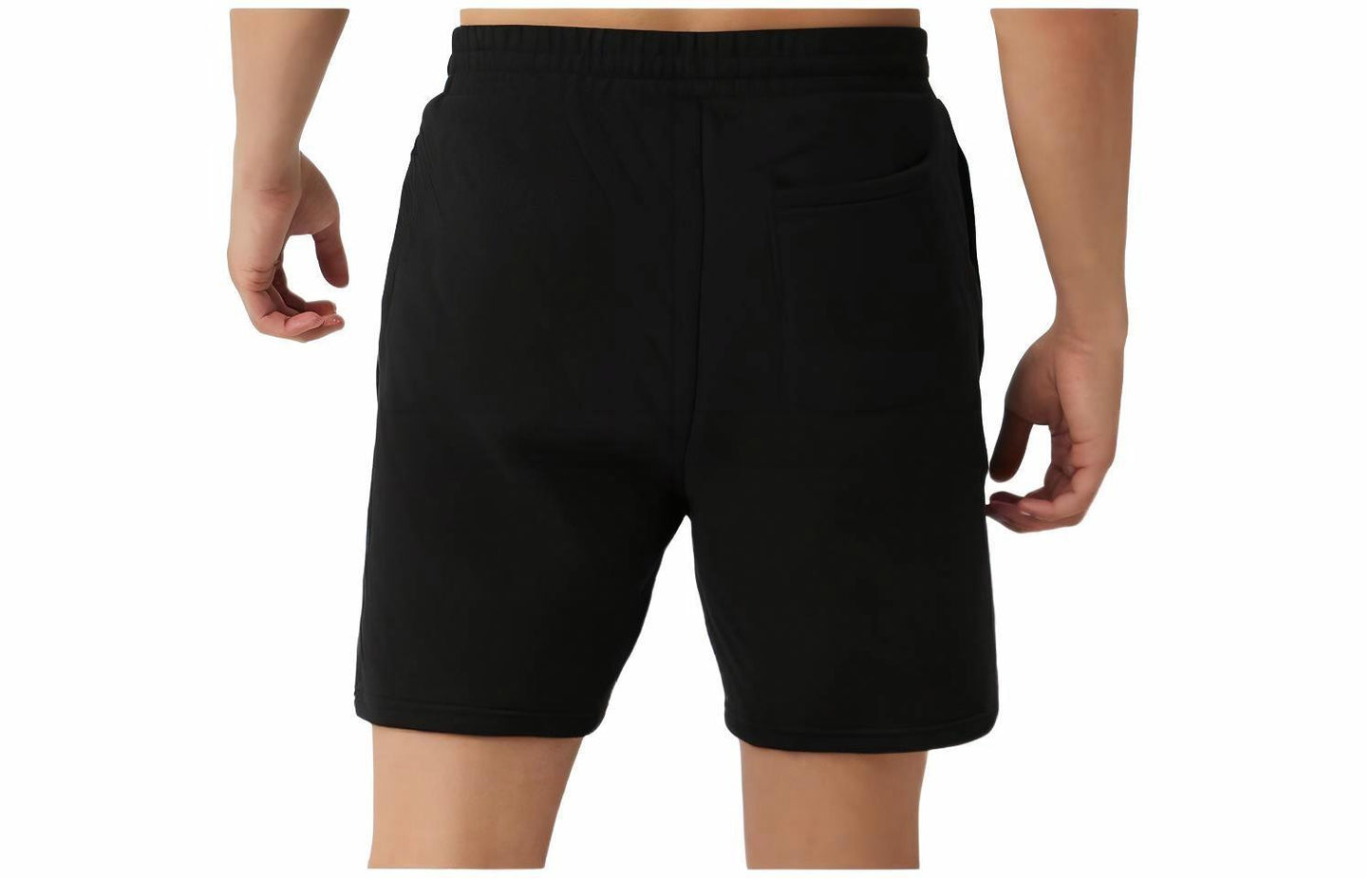 Alo Yoga Erkaklar uchun tekis rangli to'rli nafas oladigan tennis shorti