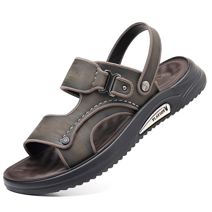 Playboy kundalik ikki kishilik charm erkaklar sandallari