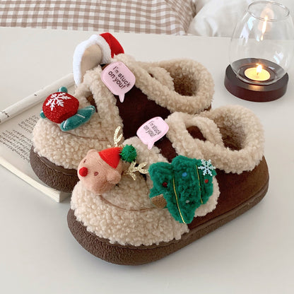 Тапочки детские Fuxi Santa Claus