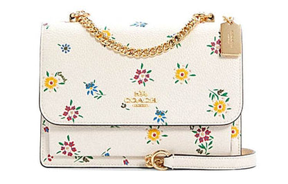Сумка женская Coach Klare 21 Floral Print Flap Chain - Boxette Shop