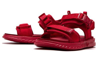 New Balance NB 800 Qizil rangdagi erkaklar va ayollar uchun oddiy va qulay plyaj sandallari