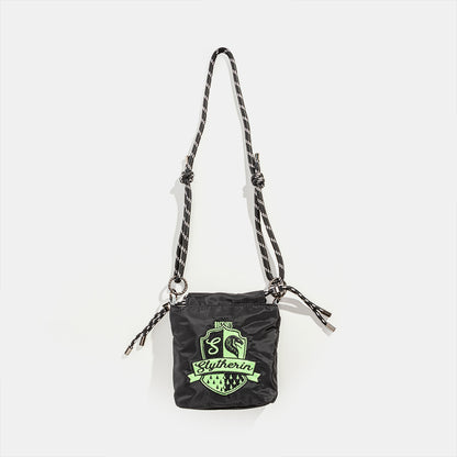 Pinkypinky pinky pikopi harry potter drawstring pocket magic college style polyester single shoulder crossbody bag men's and women's couple multicolour