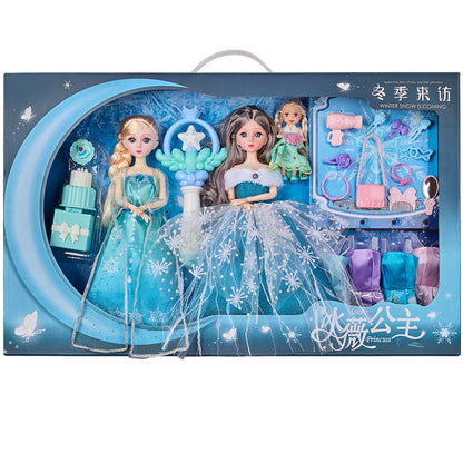 KEBY malika liboslari uchun katta qo'g'irchoq to'plami