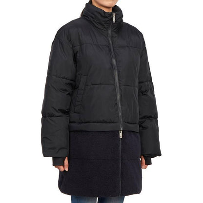 Ugg однотонная куртка на молнии женская черная