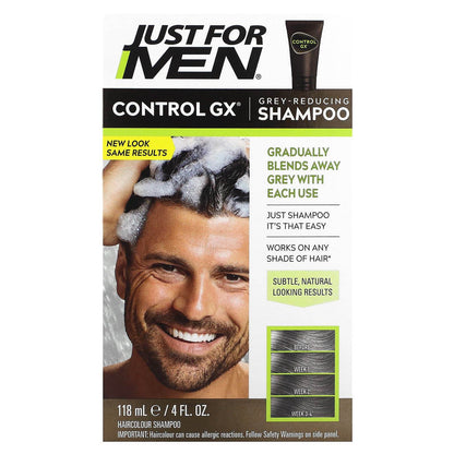 Шампунь для уменьшения седины Just for Men, Control GX, 118 мл - Boxette Shop