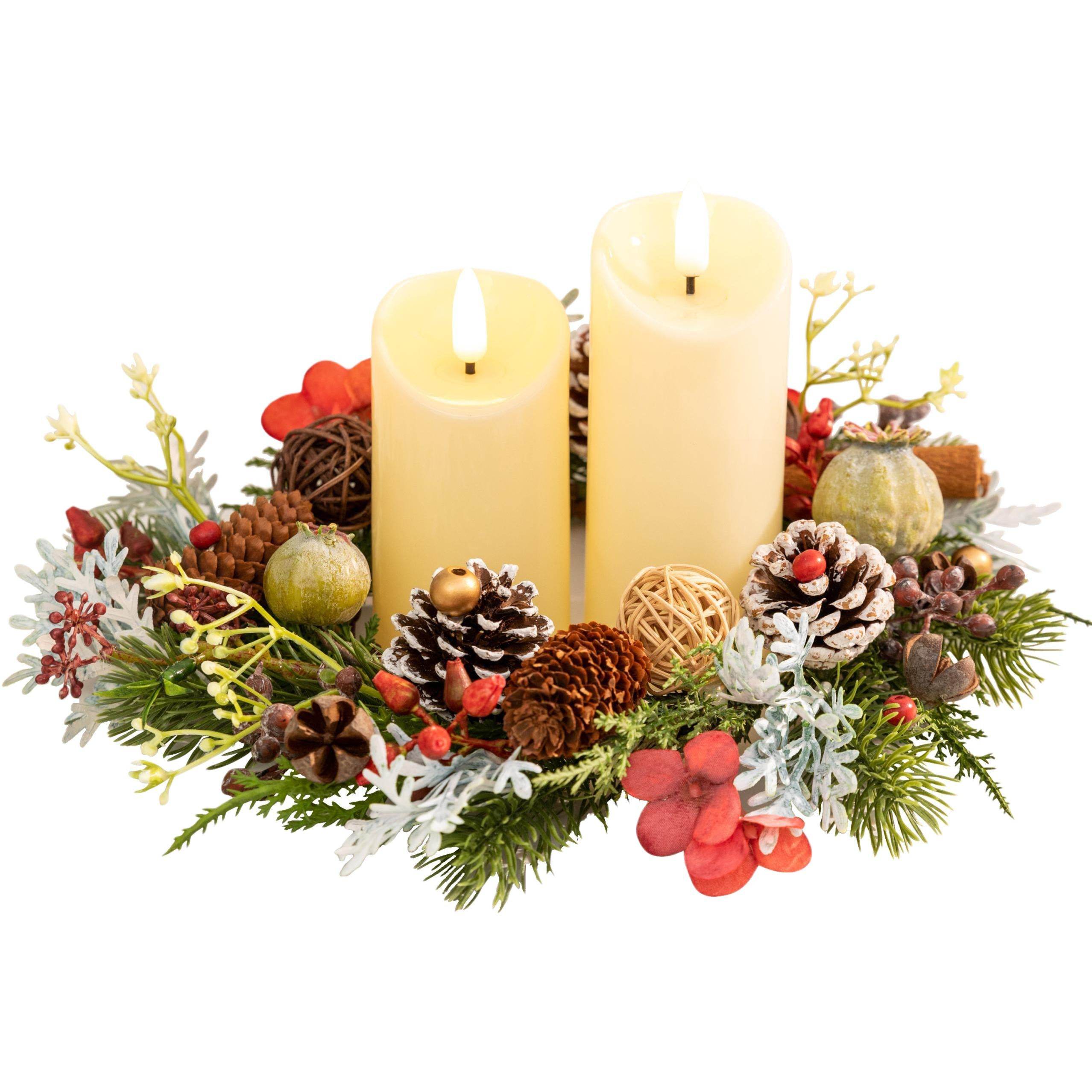 Подсвечник интерьерный Aying Retro Pine - Boxette Shop