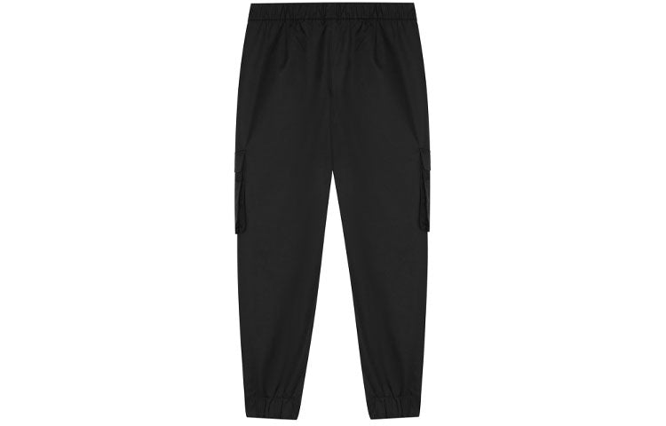 New Balance CNY Series Yon cho'ntak bog'ichli to'quv bo'shashtirilgan kundalik shim Ayollar qora