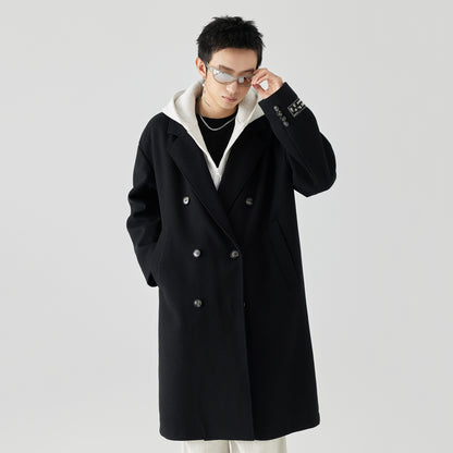 Mpux bir xil modeldagi soxta ikki qismli ikki ko'krak qafasi bo'shashgan oddiy tvid ko'ylagi