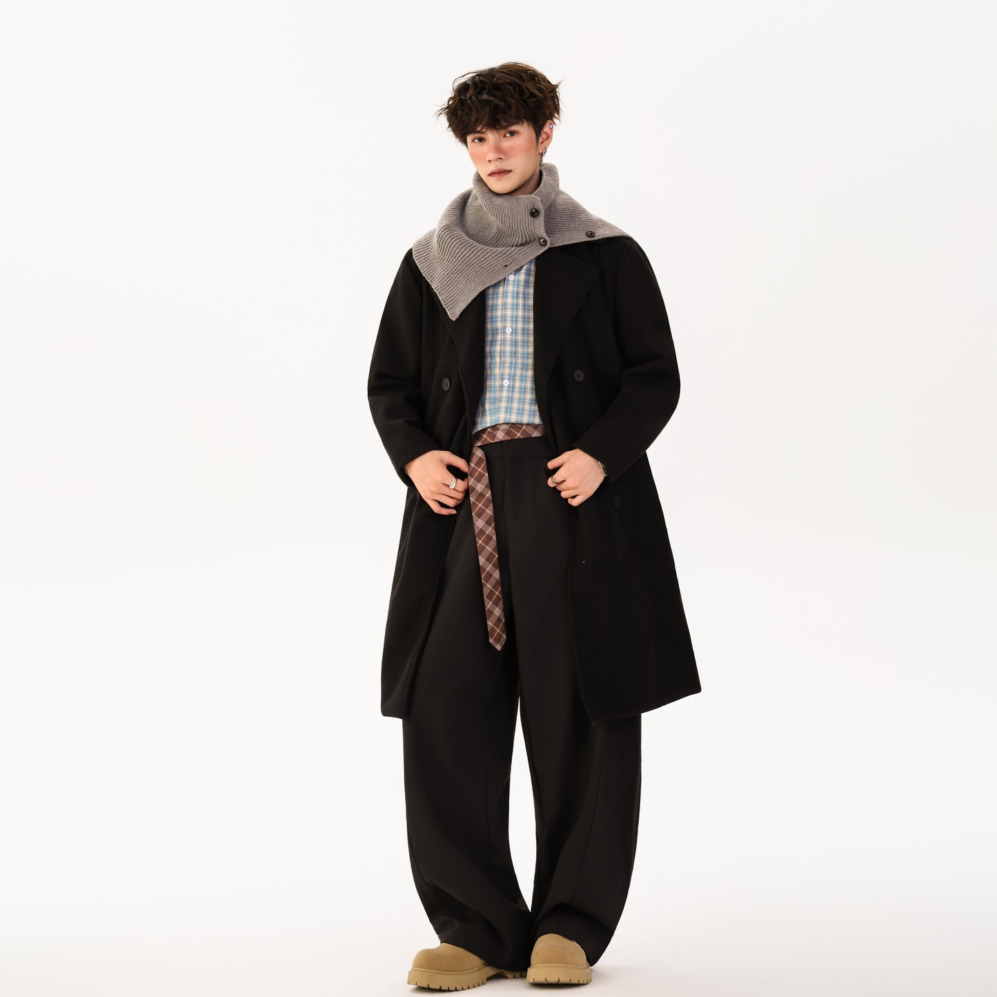 YK&amp;YB erkaklar paltosi