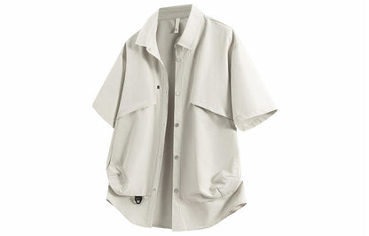 Paddy Julia Amerika yuqori ko'cha konstruktiv dizayn lapel bo'sh tasodifiy kundalik qatnov katta gangster o'zini kelishgan qulay, ko'p qirrali qisqa yengli ko'ylak modellari bilan erkaklar va ayollar