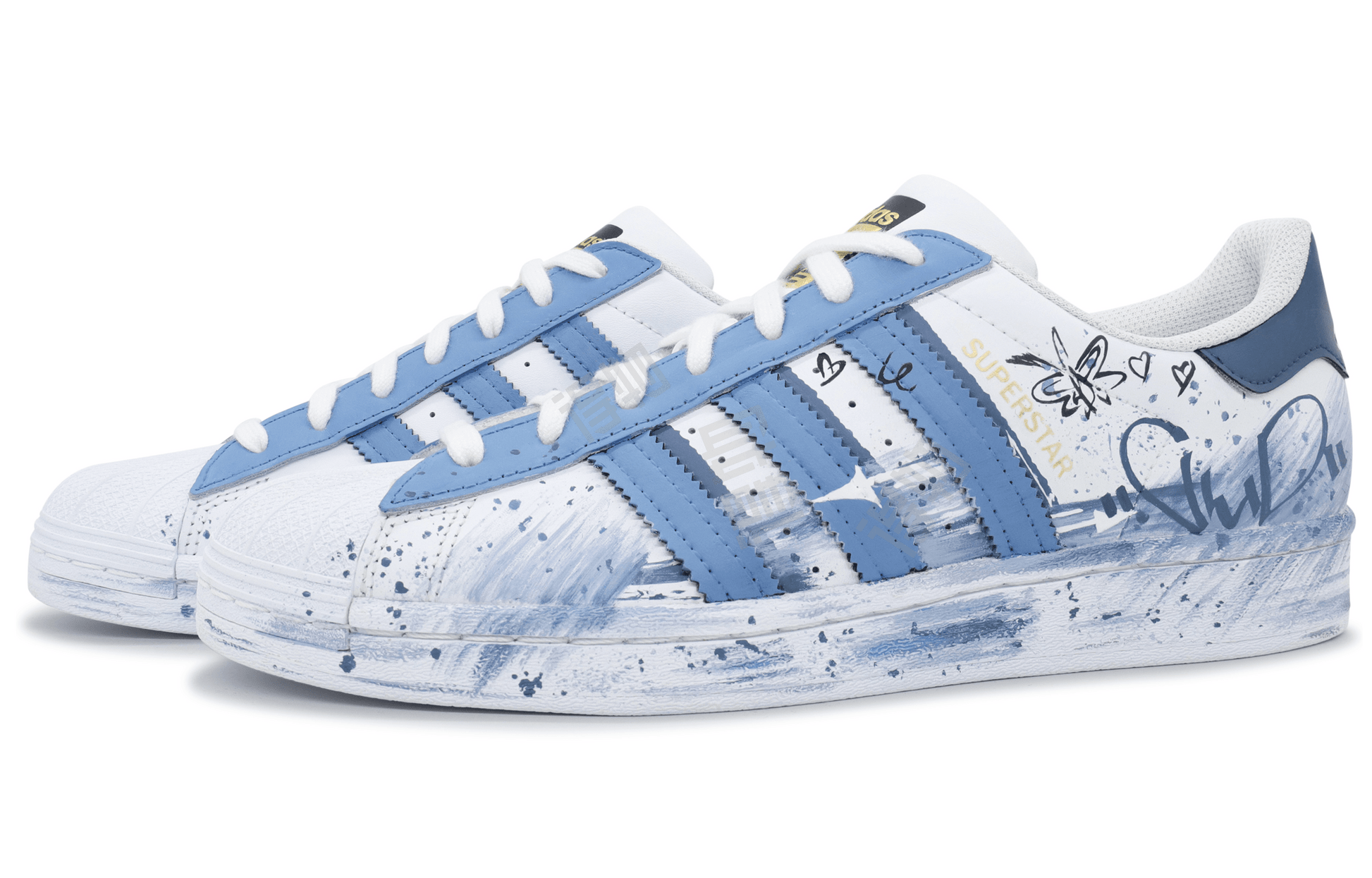 Кроссовки Adidas Superstar Love Wanton Versatile - Boxette Shop